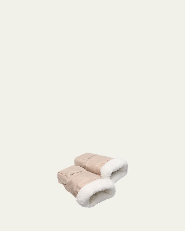 CozyHandmuffs - Declan - Oat Melange